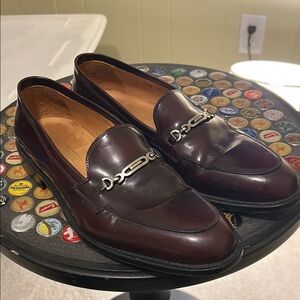 Johnston & Murphy Cellini Men's Brown Leather Loafers